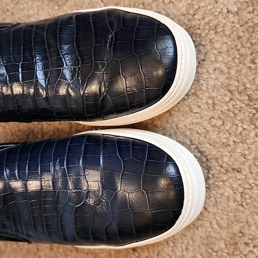 Celine Croc Embossed Slip On Sneakers - Picture 2 of 13